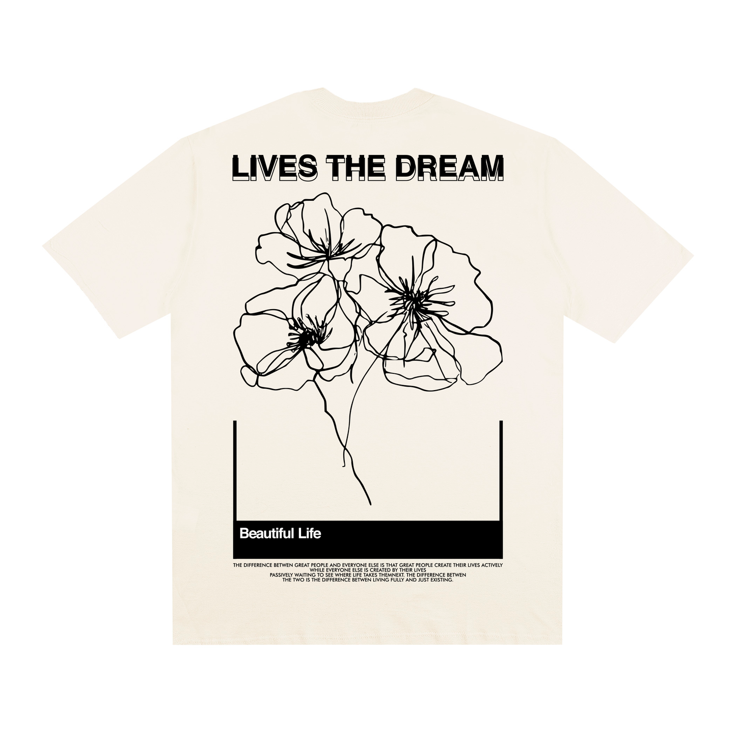 Camiseta Lives the dream